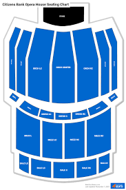 citizens bank opera house seating chart