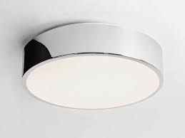 Led Glass And Steel Ceiling Lamp Mallon