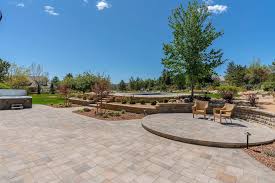 Pavers Over A Stamped Concrete Patio