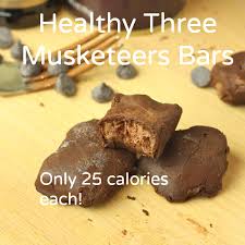 healthy three musketeers vegan sugar
