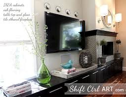 See How This Fireplace Tv Wall