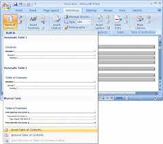 ms word 2007 change the number of