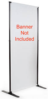telescopic banner stand graphics not