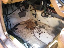 floor pan rust repair pics or why to