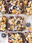 blueberry oatmeal squares