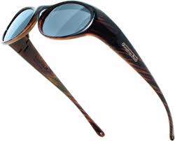 Jonathan Paul Fitovers Eyewear Small Binya In Brown Feather Gray Bn003