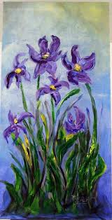 Wild Irises After Monet Macdonald Gallery