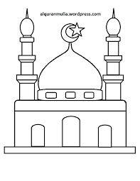 25 sketsa gambar masjid terpopuler megah banget source : Gambar Masjid Kartun Hitam Putih