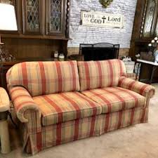 french country plaid moire couch
