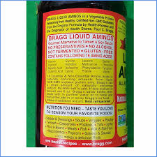 bragg liquid aminos healthy habits