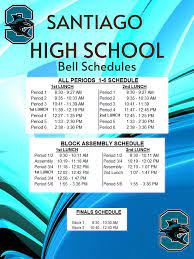bell schedule specialized santiago