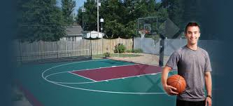 21 x 25 backyard basketball courts