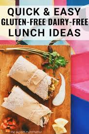gluten free dairy free lunch ideas