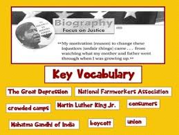 Common Core Citing Evidence Cesar Chavez Biography Ppt By Olivia