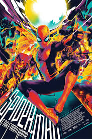 Want to discover art related to spider_man_far_from_home? Heads Up Mondo S Spider Man Far From Home Poster Lands Tomorrow Birth Movies Death