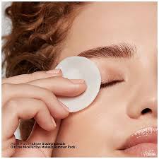 micellar eye makeup remover pads