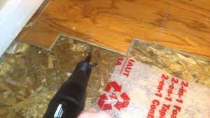 how to remove glued engineered flooring