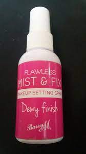 fix makeup setting spray dewy finish