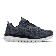 Details About Skechers Graceful Twisted Fortune Navy Blue White Women Running Shoes 12614 Nvbl