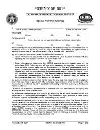30 printable special power of attorney