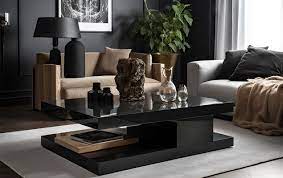 35 alluring black coffee table designs