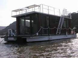 homemade pontoon house boats