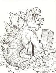 They are covered in scales and can live comfortably on land and in water. Free Godzilla Coloring Pages Coloring Home