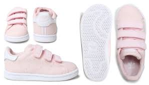Adidas Adidas Stan Smith Velcro Sneakers Baby Kids Stan Smith Cf I S32178 S32179 Shoes Navy Pink