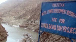 Image result for pak wanted dam located in Gilgit Baltistan region of PoK.