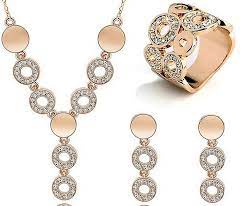 women necklace earring ring fruugo