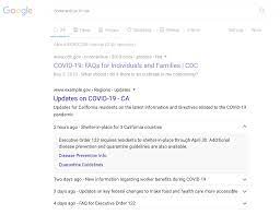 T his weekend, the food and drug administration granted emergency clearance to convalescent plasma, a. Introducing A New Way For Sites To Highlight Covid 19 Announcements On Google Search