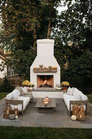 Our Outdoor Fireplace Styled Snapshots