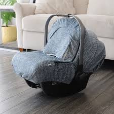 Baby Car Seat Cover Winter Herringbone