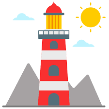 Lighthouse Stickers Free Architecture