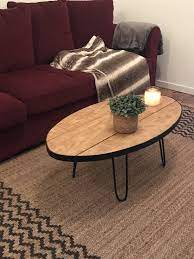 Oval Coffee Table With Contemporary
