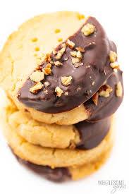 2place the almonds, flour, and zest in a medium bowl and toss with a rubber spatula or wooden spoon to combine; Almond Flour Keto Shortbread Cookies Recipe Wholesome Yum