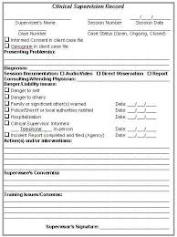 Supervision Agreement Template Homesteadschools Inclusive Clinical