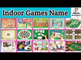 indoor games name for kids indoor