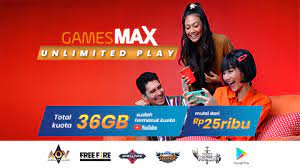 Ini merupakan paket produk telkomsel orbit tertinggi saat ini. Gamesmax Unlimited Play Package Telkomsel