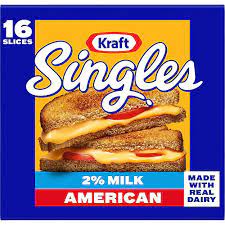 kraft singles american sliced cheese