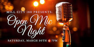 Mill City 180 Presents: Open Mic Night