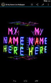 3d my name live wallpaper apk for