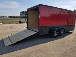 black toy hauler trailer