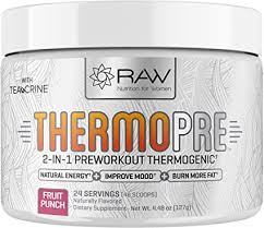 With 21 active ingredients clinically dosed, this pre workout was built for results. Amazon Com Raw Synergies Pre Workout Thermogenic Fat Burner Powder For Women And Men All Natural Energy Weight Loss Supplement Focus Metabolism Booster Drink No Artificial Sweeteners Fruit Punch