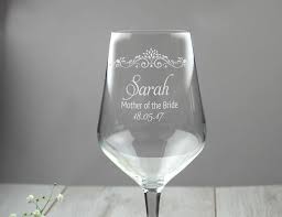 Mother Of The Bride Wine Glass