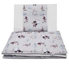 Printed Cotton Cot Bedding Set 120x90 Cm