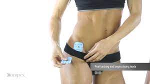 pelvic muscles electrode placement for