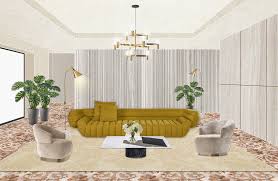 luxury italian living room design