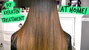 how to keratin treatment at home