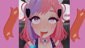 Ironmous shows her lewd ahegao face in vrchat(Stream Highlights) - YouTube